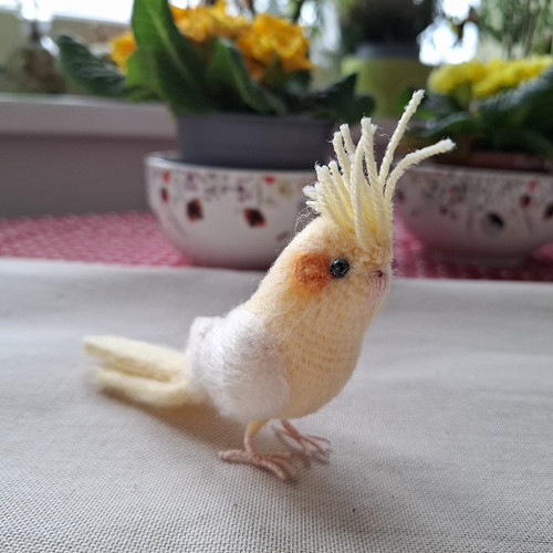Háčkovaný ptáček - korelka — foto 5