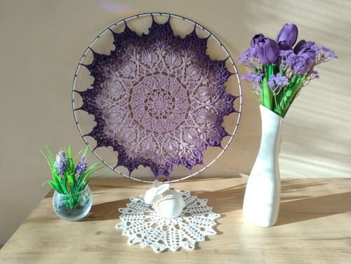 Háčkovaná mandala — foto 3