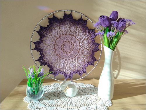 Háčkovaná mandala — foto 2