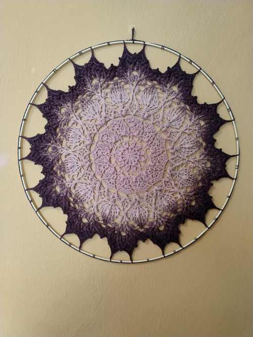 Háčkovaná mandala — foto 5
