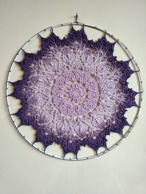 Háčkovaná mandala — foto 4
