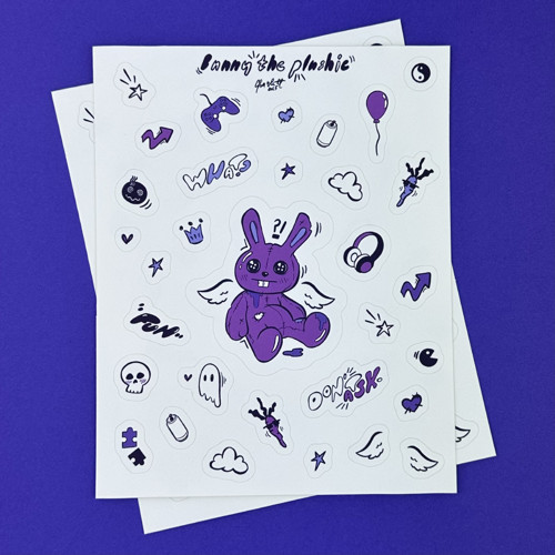 Arch samolepek Bunny the Plushie — foto 2