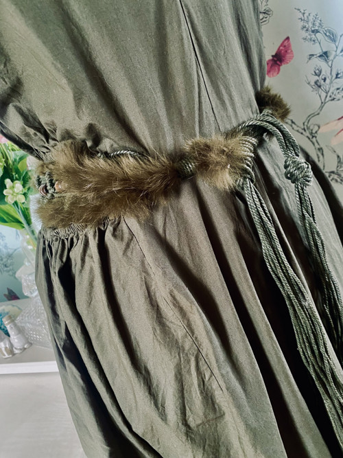 Pásek macramé s kožíškem — foto 5