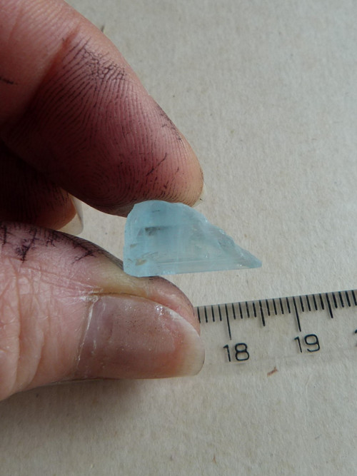 Akvamarín krystal - 1,7 cm — foto 6