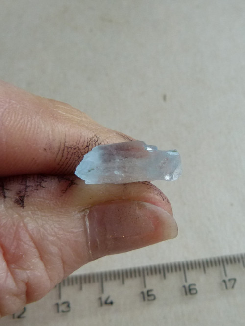 Akvamarín krystal - 1,6 cm — foto 6