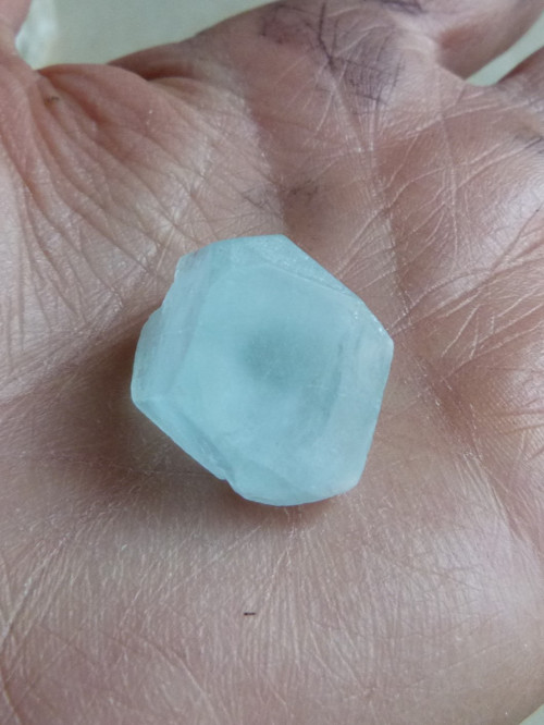 Akvamarín krystal - 2,1 cm - 8 g! - Extra! — foto 4