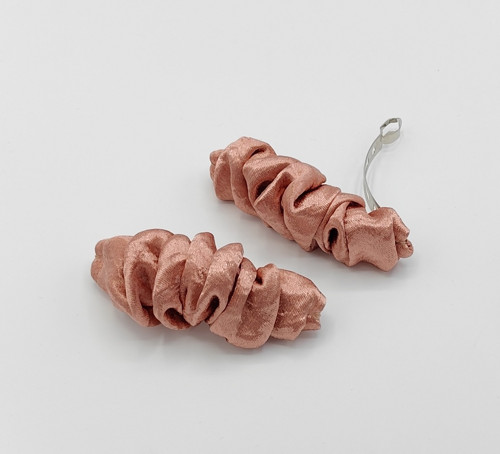 Spona do vlasů scrunchie starorůžová dion — foto 2