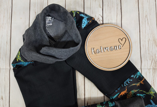 Jarní/podzimní softshell kalhoty černá/dino — foto 3