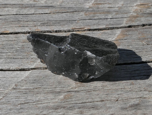 Surový obsidián stříbrný V3644 — foto 5