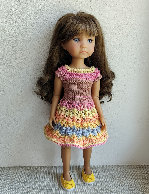 Šaty pro panenku Ruby Red 36cm. — foto 3