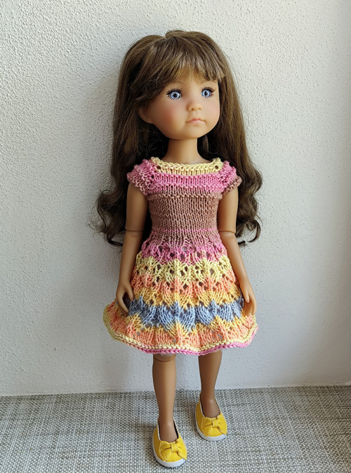 Šaty pro panenku Ruby Red 36cm. — foto 2