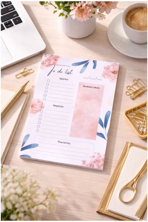 To Do list - květinový — foto 2