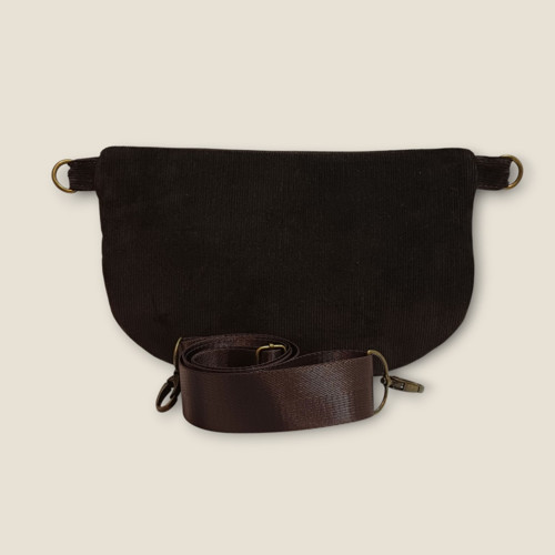 Ledvinka Maya XL pocket - chocolate — foto 3