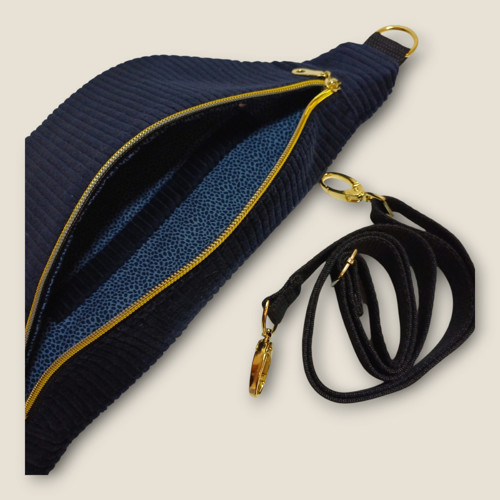 Ledvinka Mia Cord – Midnight Blue — foto 3