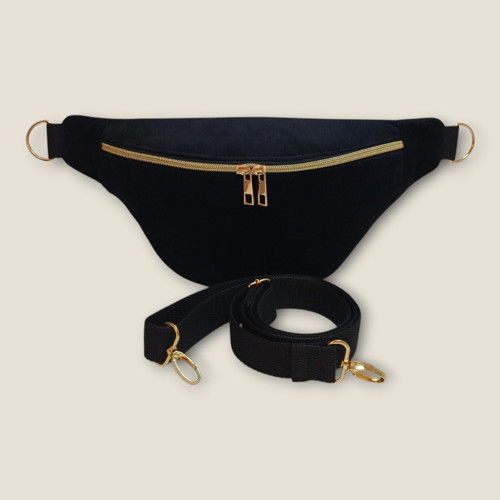 Ledvinka Mia Cord – Black I. — foto 3