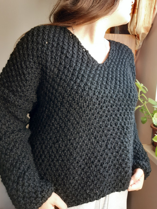 Svetr do V černý — foto 5