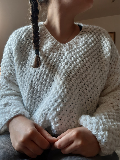 Svetr do V bílý — foto 2