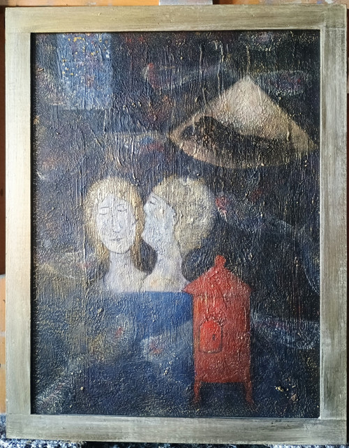 Obraz "Červená skříňka" — foto 2