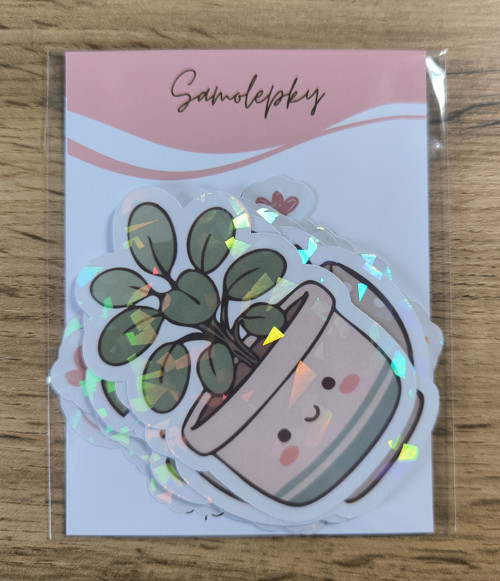 Sada samolepek ROSTLINY – 8 ks — foto 5