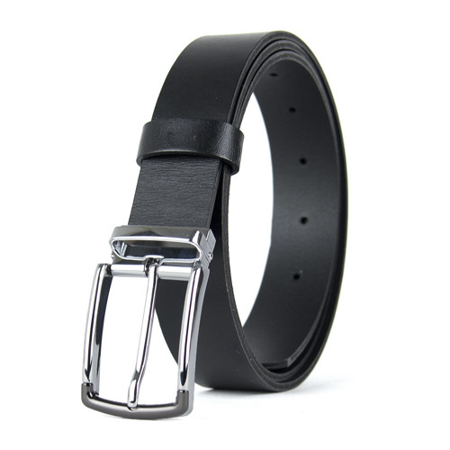 Kožený opasok s dierkami, 3.3cm, SILVERLINE — foto 4