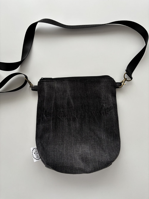 Crossbody taštička riflová — foto 2