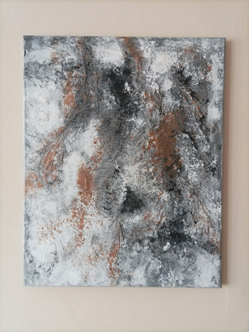 Obraz 40x50, abstrakce, textura 1 — foto 3