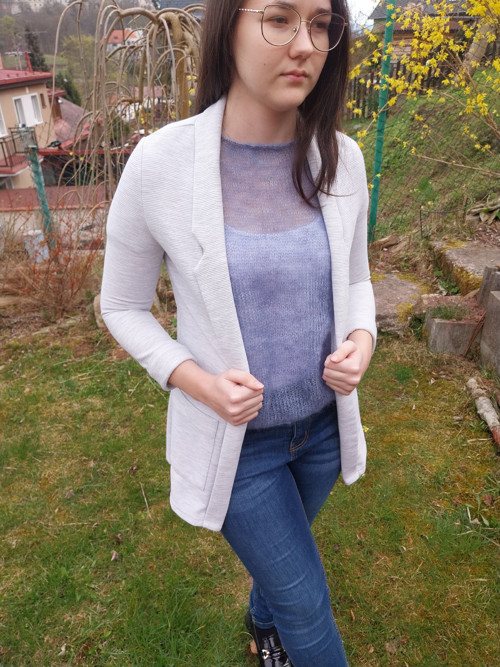 Pulover s krátkým rukávem — foto 3