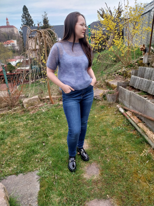 Pulover s krátkým rukávem — foto 4