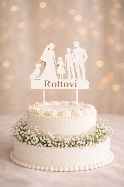 Svatební dortový zápich — foto 2