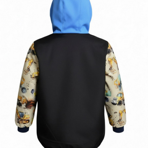 Softshell bunda dětská Bagříky JARO — foto 2