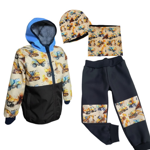 Softshell kalhoty Bagříky JARO — foto 4