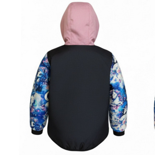 Softshell bunda dětská Jednorožci JARO — foto 2