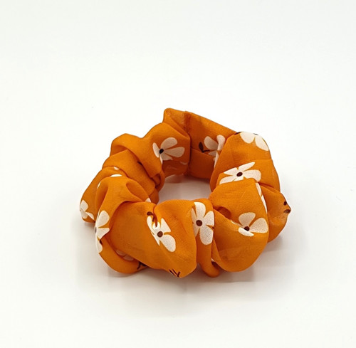 Scrunchie gumička Oranžová L — foto 2