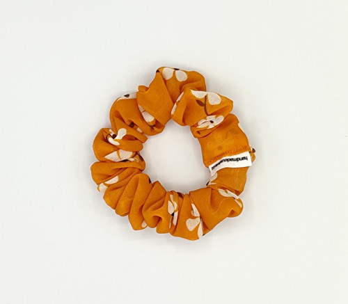 Scrunchie gumička Oranžová S — foto 2