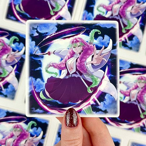 Samolepka Mitsuri (Demon Slayer) — foto 3