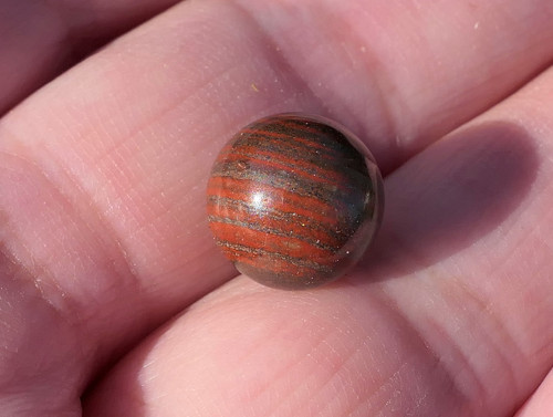 Kulička 10 mm - tygří ruda V3702 — foto 3
