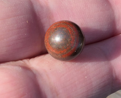 Kulička 10 mm - tygří ruda V3702 — foto 2