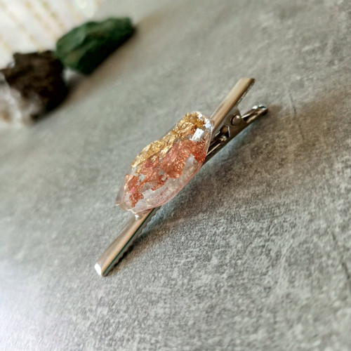 Sponka do vlasů zlato a bronz — foto 3