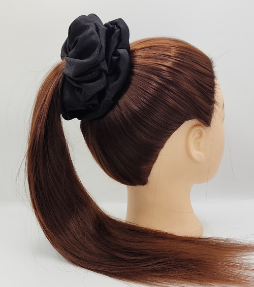 Scrunchie gumička černá XXL — foto 2