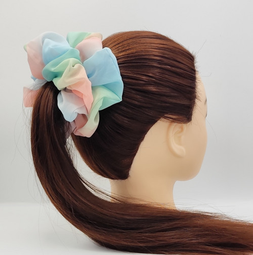 Scrunchie gumička Duhová II. XXL — foto 2