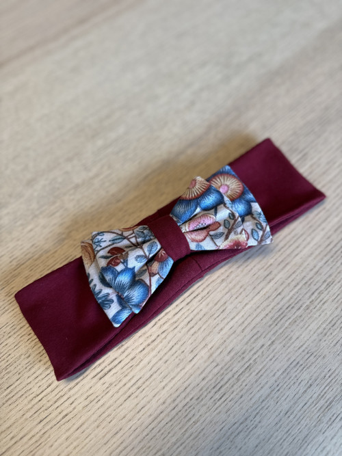 Romantická čelenka s mašličkou — foto 2