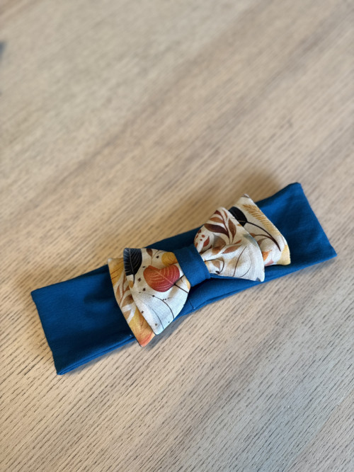 Romantická čelenka s mašličkou — foto 2