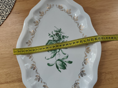 Porcelánový podnos — foto 3