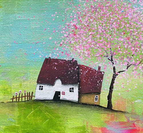 Rozkvetlá - 20x20cm — foto 2