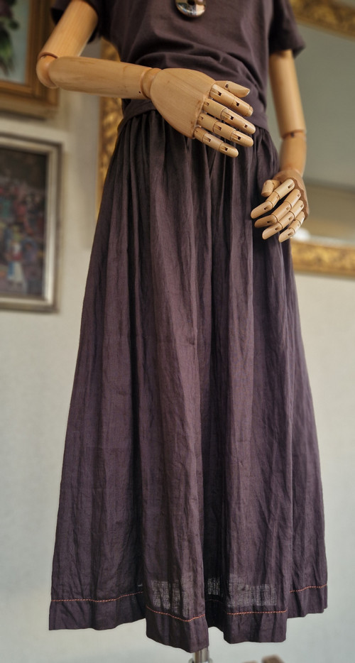 LINEN chocolate — foto 4