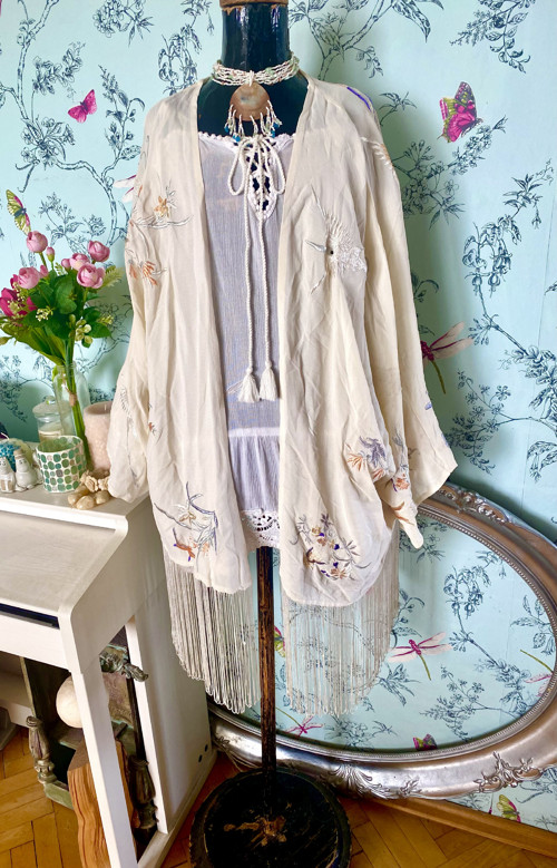 Kardigan boho vyšívaný — foto 3
