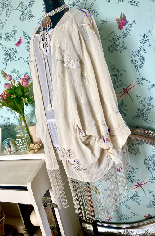 Kardigan boho vyšívaný — foto 4