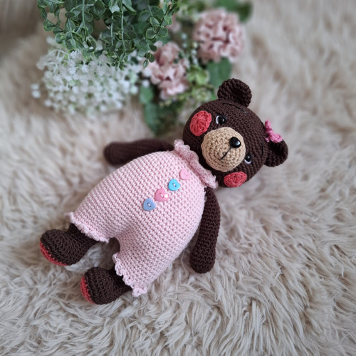 Háčkovaná medvědička Anetka — foto 5