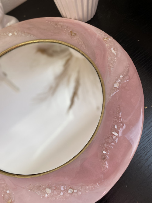 Designové zrcadlo s rámem — foto 5