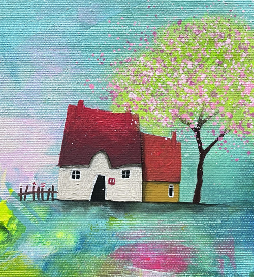Rozkvetlá - 20x20cm — foto 2